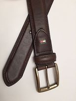 Thumbnail for your product : Tommy Hilfiger Men's Leather Belt *Brown w/ Gold Buckle* Size 32 34 36 38 40 42