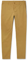 Thumbnail for your product : YMC Slim-Fit Tapered Cotton-Blend Twill Trousers - Men - Beige