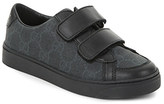 Thumbnail for your product : Gucci Interlocking G leather trainers 5-8 years - for Men