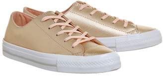Converse Ctas gemma low leather trainers
