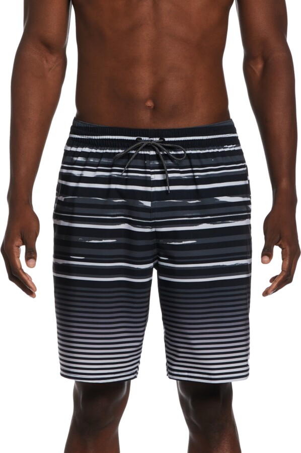 Nike Men's Fade Stripe Breaker 9" Swim Trunks - ShopStyle