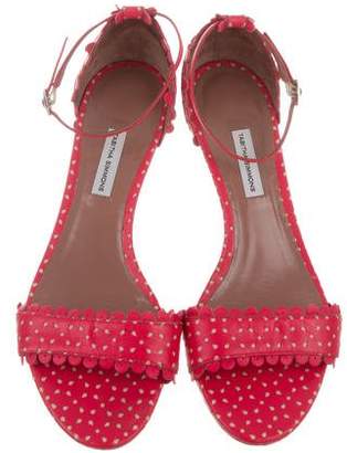 Tabitha Simmons Scalloped Laser Cut Wedges