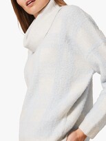 Thumbnail for your product : Phase Eight Cara Chunky Check Jumper, Pale Blue