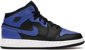 Nike Jordan 1 Mid Hyper Royal Sneaker Size EU 38 US 5.5Y - ShopStyle