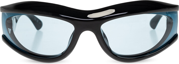 Bottega Veneta Cangi Wraparound Sunglasses - ShopStyle