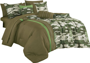 Esca Kai Luxury 9 Piece Complete Bed In Bag Set