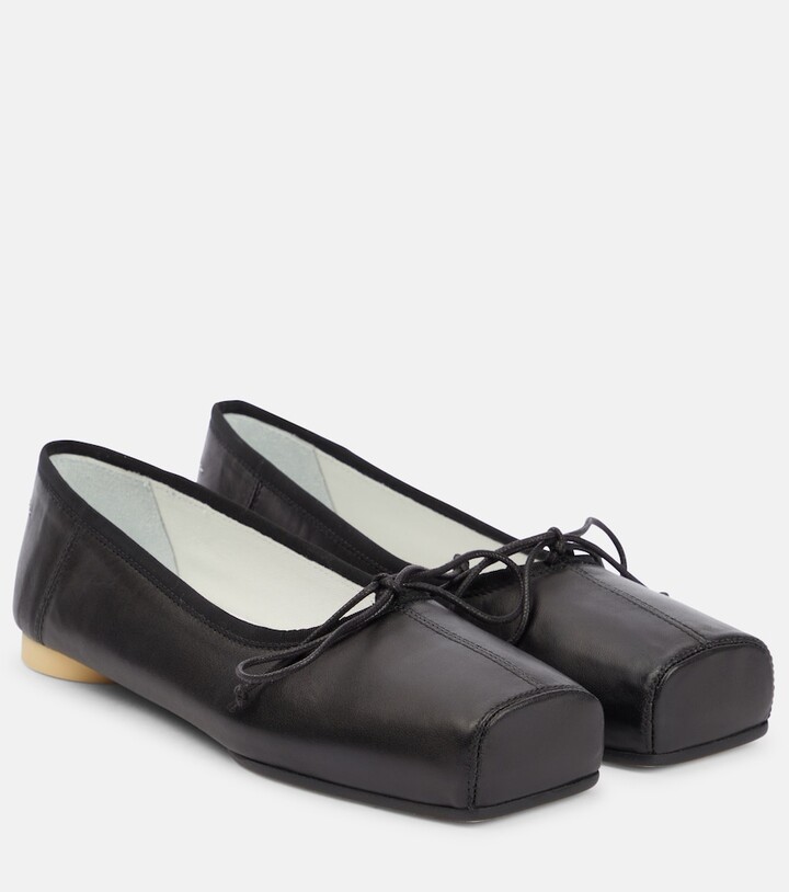 MM6 MAISON MARGIELA Anatomic leather ballet pumps
