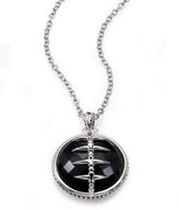 Thumbnail for your product : Stephen Webster Grey Cat's Eye Doublet & Sterling Silver Pendant Necklace