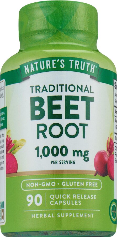 Nature's Truth Beet Root Capsules, 90 CT