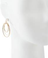 Thumbnail for your product : Southern Living Sheryl Two-Tone Triple Hoop Drop Earrings