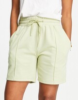 Thumbnail for your product : Hunkemoller POP recycled cotton lounge trackie short in khaki