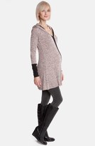 Thumbnail for your product : Olian Colorblock Hooded Maternity Tunic