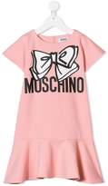 Thumbnail for your product : Moschino Kids logo bow print dress