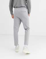 Thumbnail for your product : ONLY & SONS side stripe trousers in grey