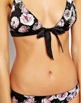 Thumbnail for your product : ASOS Dark Rose Triangle Bra