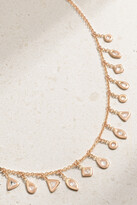 Thumbnail for your product : Jacquie Aiche 14-karat Rose Gold Diamond Necklace - one size