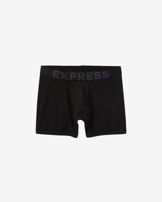 Express Solid Contrast Waistband Boxer Briefs