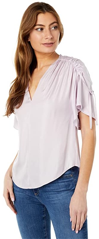 Purple Flutter Sleeve Tops | Shop the world's largest collection 