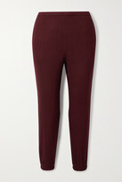 Thumbnail for your product : Leset Lori Brushed Stretch-jersey Track Pants
