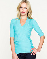Thumbnail for your product : Le Château Viscose Blend Wrap Sweater