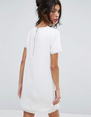 French Connection Jude Sequin T-Shirt Dress