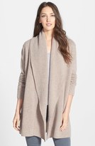 Thumbnail for your product : Nordstrom Cashmere Shawl Collar Open Cardigan