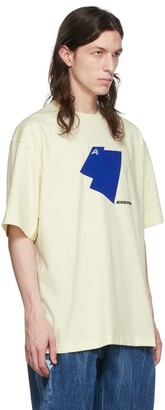 Ader Error Yellow Cotton T-Shirt