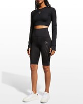 Thumbnail for your product : adidas by Stella McCartney TrueStrength Yoga Crop Top