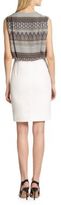 Thumbnail for your product : L'Agence Sleeveless Combo Dress