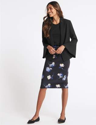 Marks and Spencer Floral Print Pencil Skirt