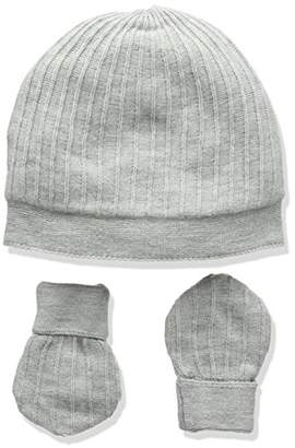 Mamas and Papas Mamas Papas Baby Knitted Hat & Mitts,1 (Size: 0-3 Months)