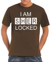 Thumbnail for your product : Touchlines I Am Sher Locked Men's T-Shirt Bottle Green Size:M