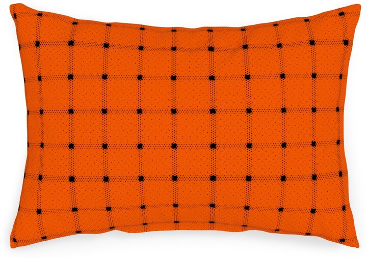Decorative Square 18 x 18 Inch Throw Pillows Navy & White Moroccan  Quatrefoil Lattice Cushion Pillow