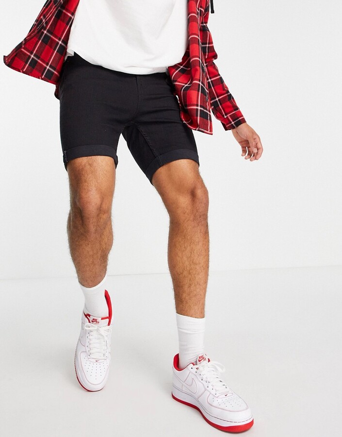 skinny short shorts mens