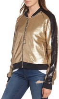 Thumbnail for your product : Blank NYC Women's Sequin Bomber Jacket