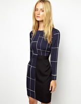 Thumbnail for your product : Whistles Slate Print Bodycon Dress