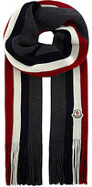 Thumbnail for your product : Moncler Logo striped scarf
