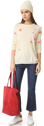 Chinti and Parker Slouchy Star Cashmere Sweater