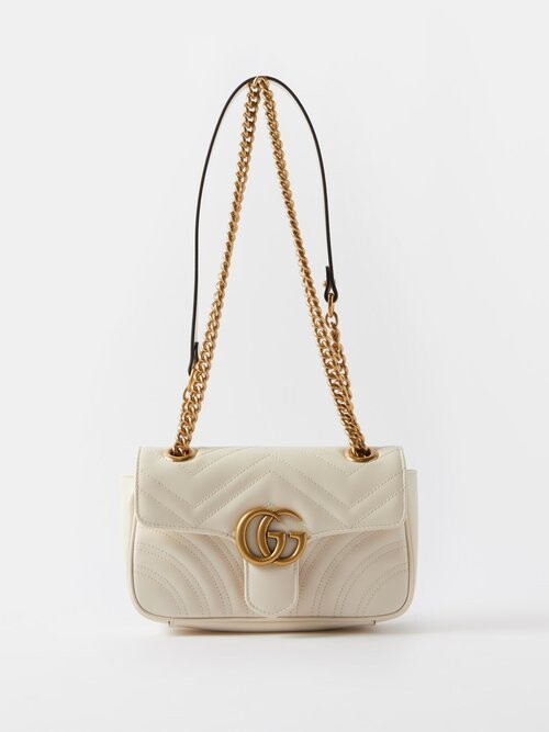 Gucci GG Marmont leather mini chain bag - ShopStyle
