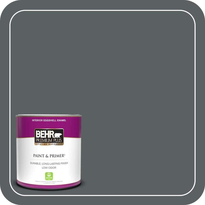 BEHR PREMIUM PLUS 1 qt. #720F-6 Paramount Eggshell Enamel Low Odor Interior Paint & Primer