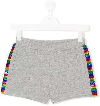 Little Marc Jacobs sequinned sides smart shorts