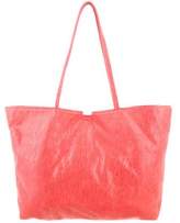 Thumbnail for your product : Carlos Falchi Fatto a Mano by Embossed Leather Tote