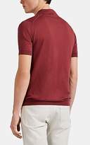 Thumbnail for your product : John Smedley Men's Fine-Gauge Sea Island Cotton Polo Shirt - Pink