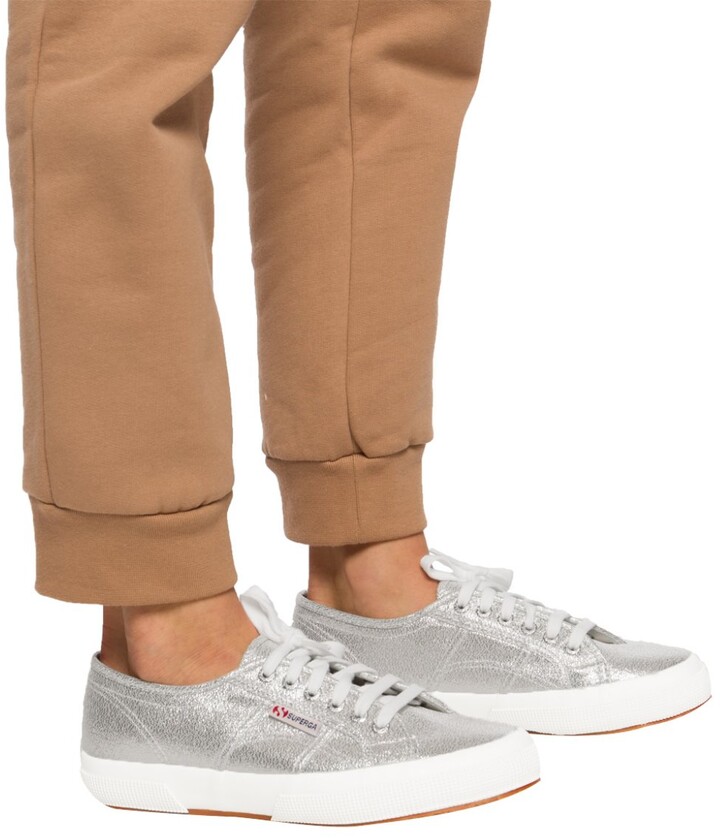 superga silver womens