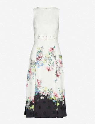 ted baker white dress sale