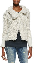 Thumbnail for your product : IRO Caty Looped-Knit Sweater Jacket