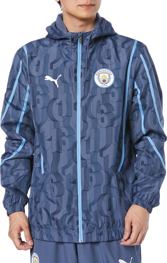 Training Jacket Survette City Puma Mens Manchester City Pre Match