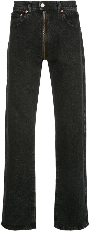 full crotch zipper jeans