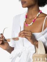 Thumbnail for your product : Venessa Arizaga Pink, White And Orange Summer Pearl Necklace