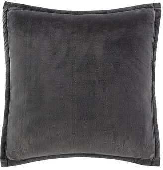 UGG Coco 2 Decorative Throw Pillows CHARCOAL Gray NEW 20 x 20 Plush Soft  SET